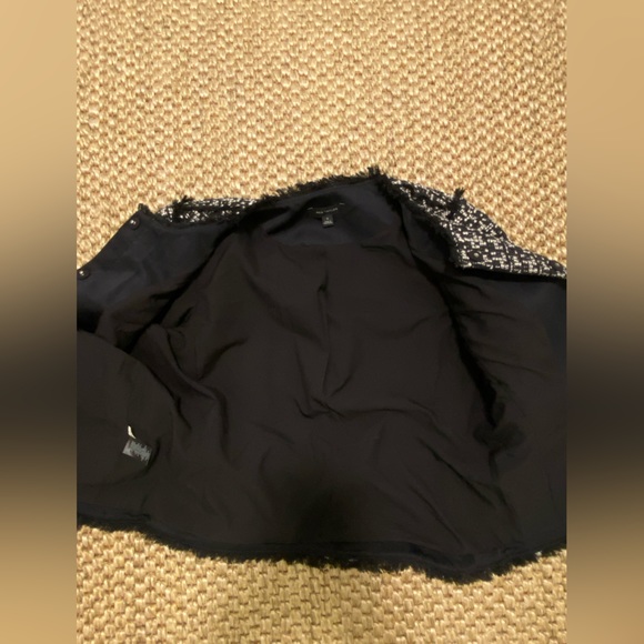 Ann Taylor fringe tweed blazer - Size 10 - Picture 7 of 7